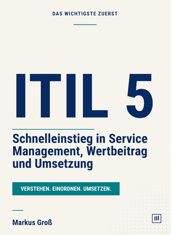ITIL5 · Schnelleinstieg – Markus Groß